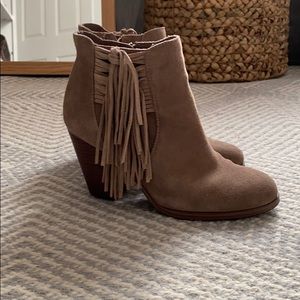 Tan Vince booties